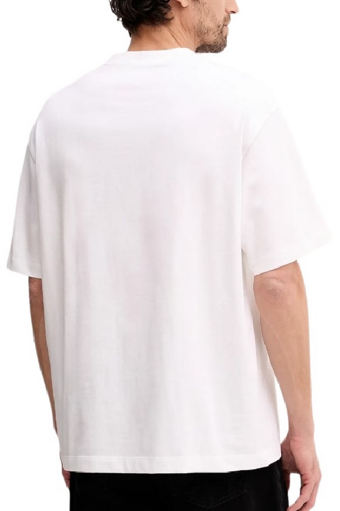 CALVIN KLEIN JEANS 16S TRICOLOR MONOLOGO GRAPHIC T-SHIRT ΜΠΛΟΥΖΑ ΑΝΔΡΙΚΗ BRIGHT WHITE