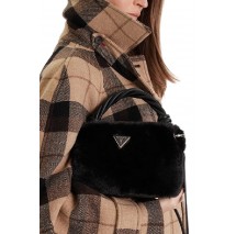 GUESS SHAIDA TOP HANDLE CROSSBODY ΤΣΑΝΤΑ ΓΥΝΑΙΚΕΙΑ BLACK