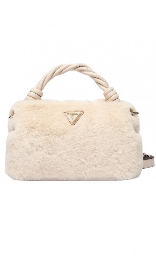 GUESS SHAIDA TOP HANDLE CROSSBODY ΤΣΑΝΤΑ ΓΥΝΑΙΚΕΙΑ STONE