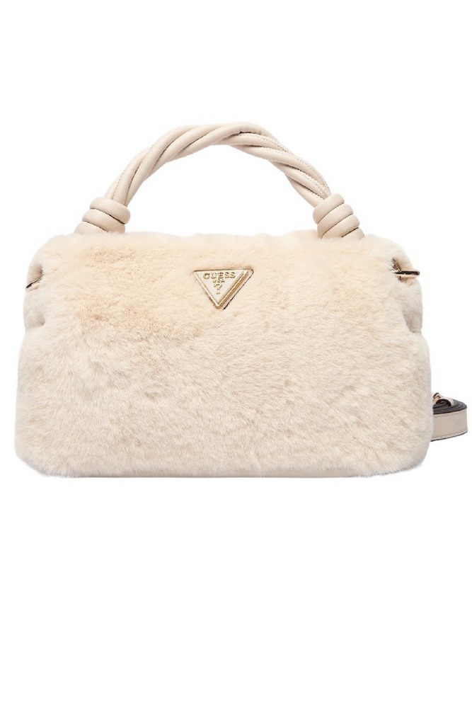 GUESS SHAIDA TOP HANDLE CROSSBODY ΤΣΑΝΤΑ ΓΥΝΑΙΚΕΙΑ STONE