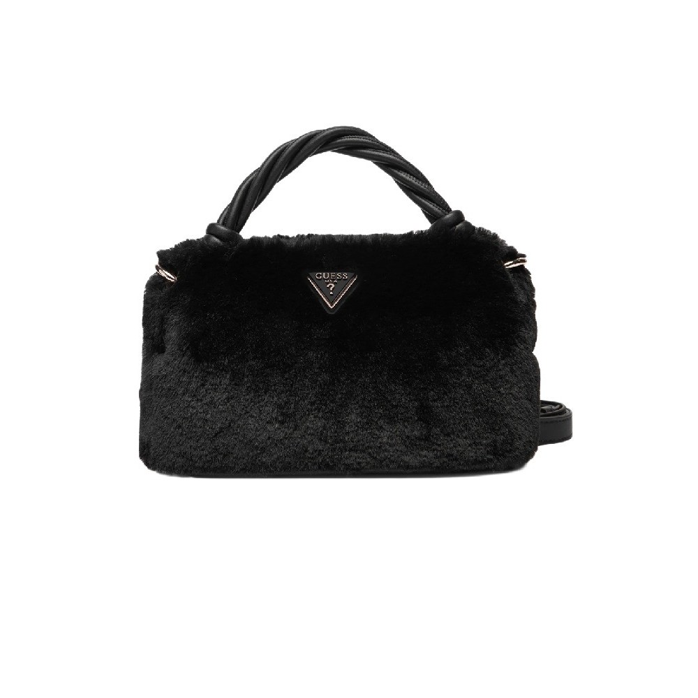 GUESS SHAIDA TOP HANDLE CROSSBODY ΤΣΑΝΤΑ ΓΥΝΑΙΚΕΙΑ BLACK