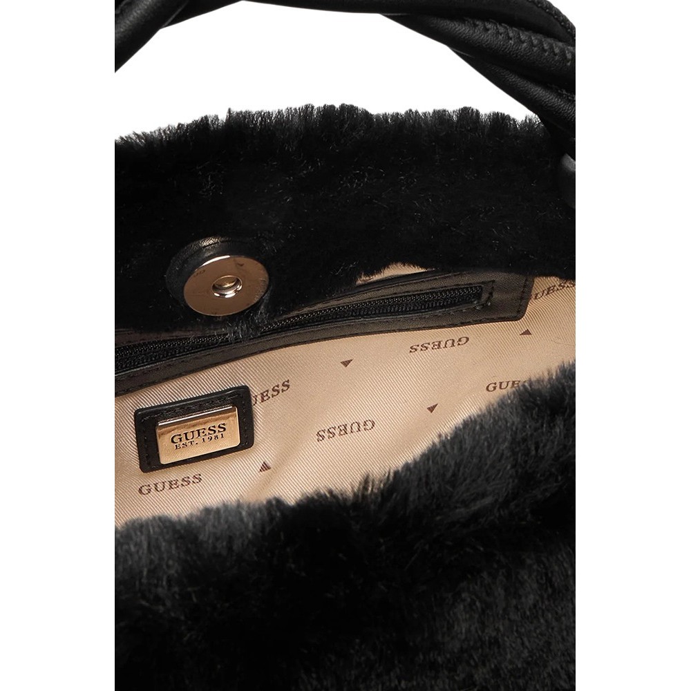 GUESS SHAIDA TOP HANDLE CROSSBODY ΤΣΑΝΤΑ ΓΥΝΑΙΚΕΙΑ BLACK