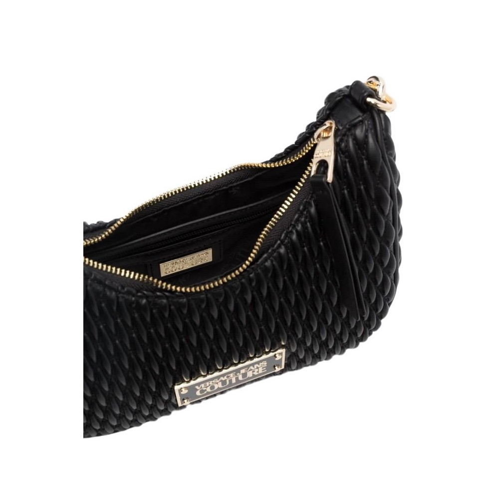 VERSACE JEANS COUTURE CRUNCHY BAGS ΤΣΑΝΤΑ ΓΥΝΑΙΚΕΙΑ BLACK