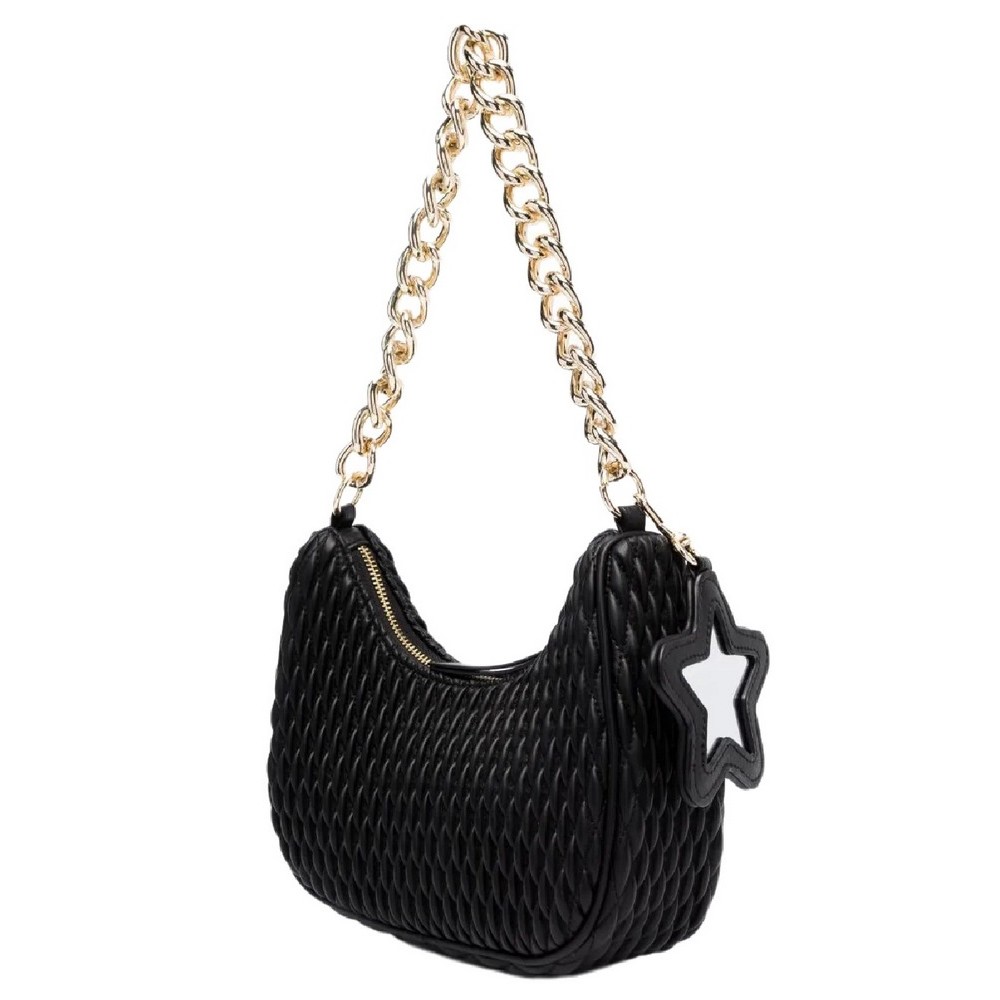 VERSACE JEANS COUTURE CRUNCHY BAGS ΤΣΑΝΤΑ ΓΥΝΑΙΚΕΙΑ BLACK