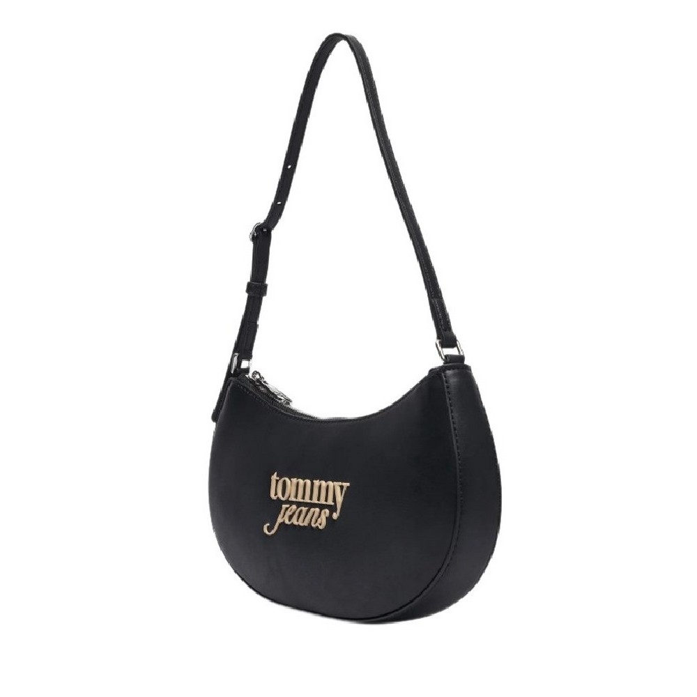 TOMMY JEANS MUST SHOULDER BAG ΤΣΑΝΤΑ ΓΥΝΑΙΚΕΙΑ BLACK