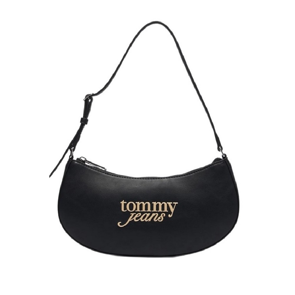 TOMMY JEANS MUST SHOULDER BAG ΤΣΑΝΤΑ ΓΥΝΑΙΚΕΙΑ BLACK