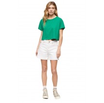 SUPERDRY SLOUCHY CROPPED T-SHIRT ΜΠΛΟΥΖΑ ΓΥΝΑΙΚΕΙΑ GREEN