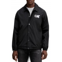 CALVIN KLEIN JEANS LS NYLN CK GRPHC CC ΜΠΟΥΦΑΝ ΑΝΔΡΙΚΟ BLACK