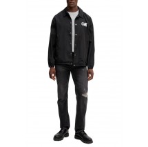 CALVIN KLEIN JEANS LS NYLN CK GRPHC CC ΜΠΟΥΦΑΝ ΑΝΔΡΙΚΟ BLACK