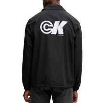 CALVIN KLEIN JEANS LS NYLN CK GRPHC CC ΜΠΟΥΦΑΝ ΑΝΔΡΙΚΟ BLACK