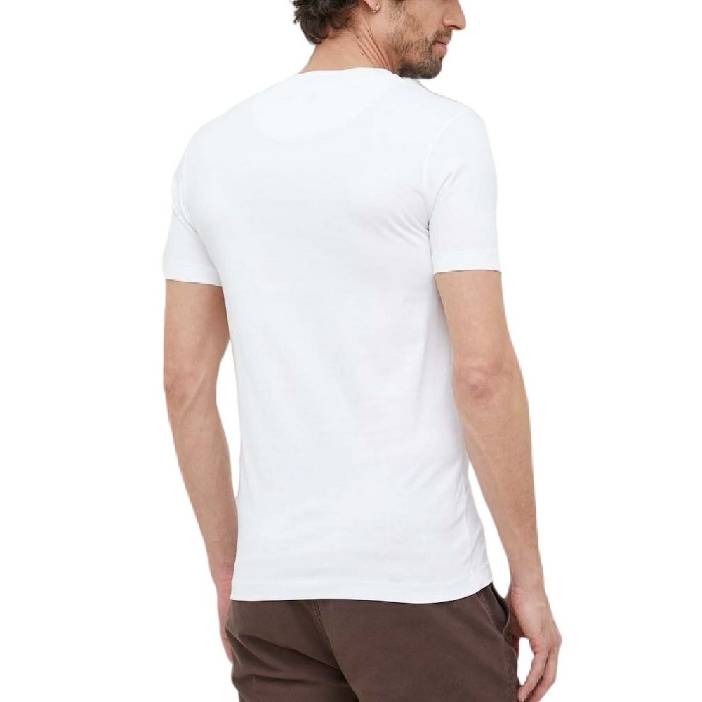 CALVIN KLEIN JEANS INSTITUTIONAL TEE T-SHIRT ΑΝΔΡΙΚΟ WHITE