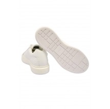 CALVIN KLEIN JEANS BASKET LACE UP LTH AOP ΠΑΠΟΥΤΣΙ ΓΥΝΑΙΚΕΙΟ WHITE