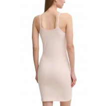 CALVIN KLEIN JEANS MONOLOGO STRAPPY DRESS ΦΟΡΕΜΑ ΓΥΝΑΙΚΕΙΟ PEONY