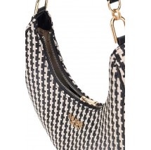 GUESS MIREMA HOBO SHOULDER BAG ΤΣΑΝΤΑ ΓΥΝΑΙΚΕΙΑ BLACK/WHITE