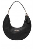 GUESS MIREMA HOBO SHOULDER BAG ΤΣΑΝΤΑ ΓΥΝΑΙΚΕΙΑ BLACK