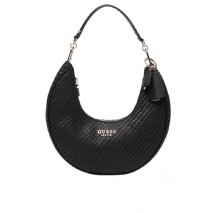 GUESS MIREMA HOBO SHOULDER BAG ΤΣΑΝΤΑ ΓΥΝΑΙΚΕΙΑ BLACK