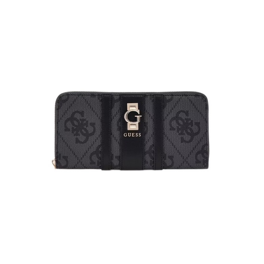 GUESS ERENIA SLG LARGE ZIP AROUND ΠΟΡΤΟΦΟΛΙ ΓΥΝΑΙΚΕΙΟ GREY