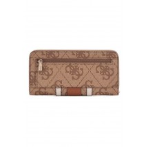 GUESS ERENIA SLG LARGE ZIP AROUND ΠΟΡΤΟΦΟΛΙ ΓΥΝΑΙΚΕΙΟ LATTE