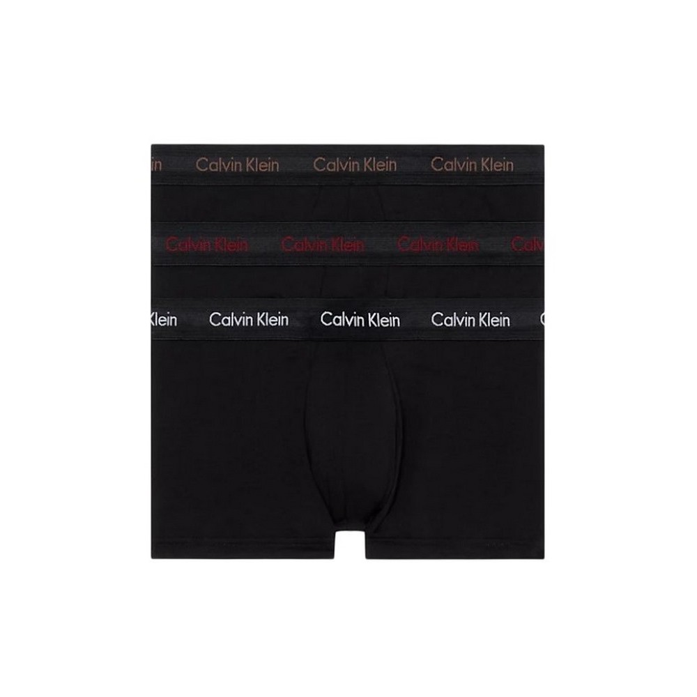 CALVIN KLEIN JEANS LOW RISE TRUNK 3PK ΕΣΩΡΟΥΧΟ ΑΝΔΡΙΚΟ BLACK/RED/ECRU