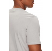 CALVIN KLEIN JEANS BADGE 30S JERSEY CLASSIC TEE T-SHIRT ΜΠΛΟΥΖΑ ΑΝΔΡΙΚΗ GREY