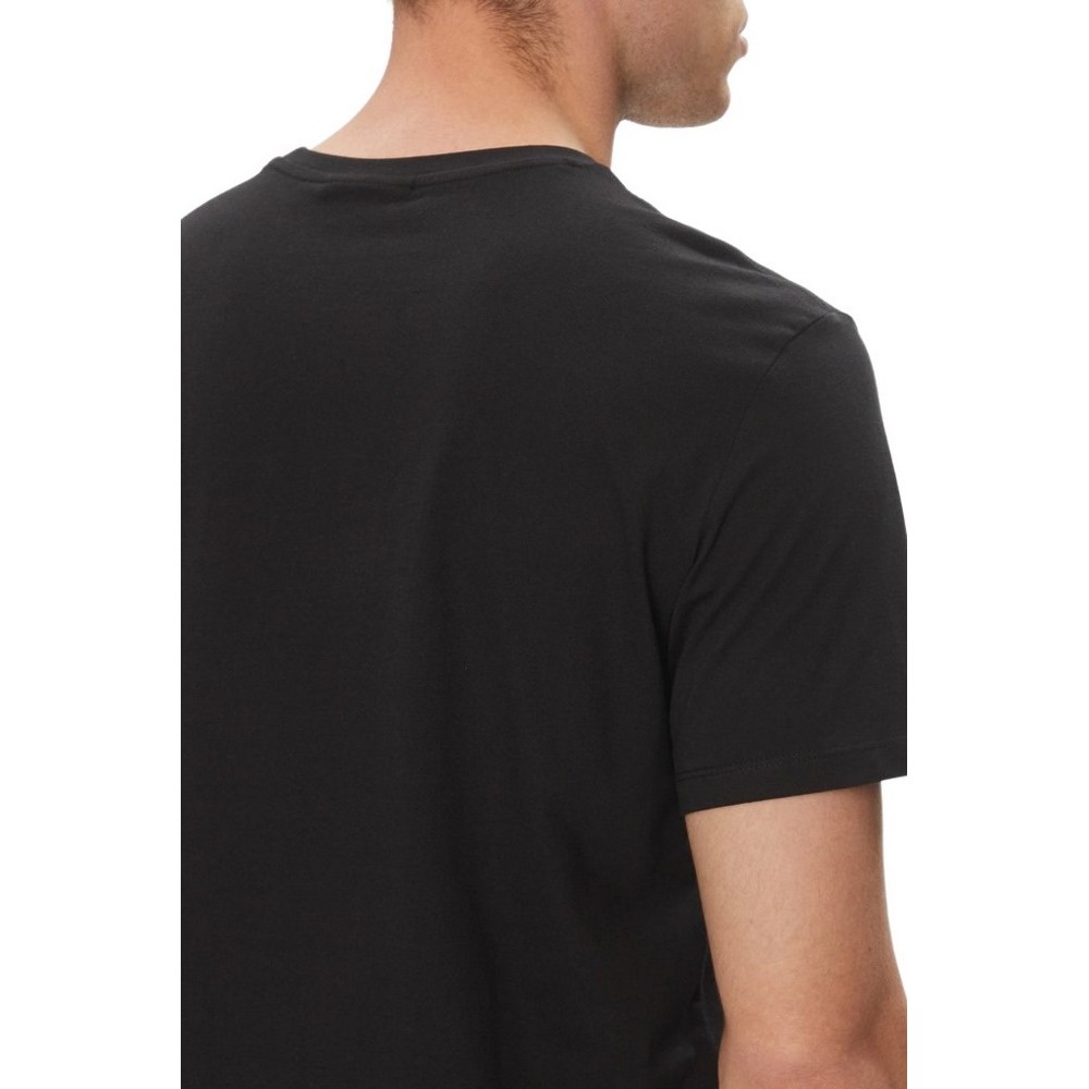 CALVIN KLEIN JEANS BADGE 30S JERSEY CLASSIC TEE T-SHIRT ΜΠΛΟΥΖΑ ΑΝΔΡΙΚΗ BLACK