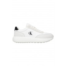 CALVIN KLEIN JEANS ATHLEISURE RUNNER LACEUP NY-SU ΠΑΠΟΥΤΣΙ ΑΝΔΡΙΚΟ WHITE/BLACK