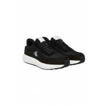 CALVIN KLEIN JEANS ATHLEISURE RUNNER LACEUP NY-SU ΠΑΠΟΥΤΣΙ ΑΝΔΡΙΚΟ BLACK/WHITE