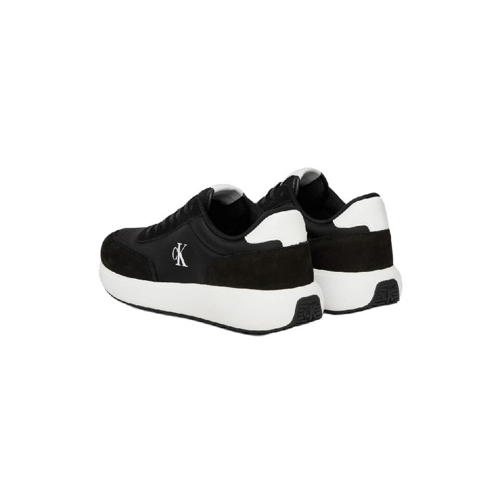 CALVIN KLEIN JEANS ATHLEISURE RUNNER LACEUP NY-SU ΠΑΠΟΥΤΣΙ ΑΝΔΡΙΚΟ BLACK/WHITE