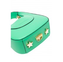 CHIARA FERRAGNI GOLDEN EYE STAR SMOOTH CALF ΤΣΑΝΤΑ ΓΥΝΑΙΚΕΙΑ GREEN