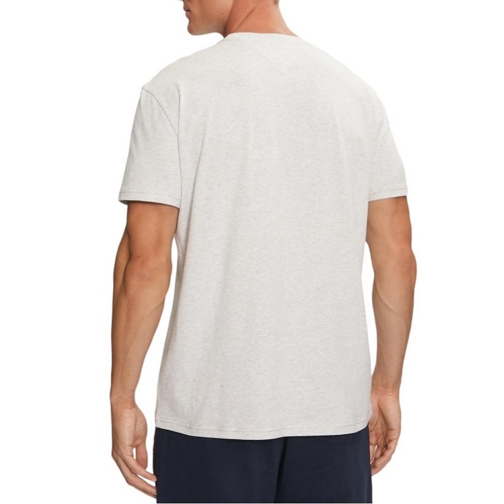 TOMMY JEANS REG LINEAR LOGO TEE EXT T-SHIRT ΜΠΛΟΥΖΑ ΑΝΔΡΙΚΗ GREY
