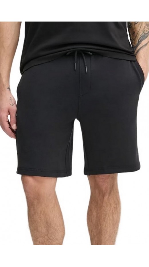CALVIN KLEIN JEANS SUMMER TERRY SHORT ΒΕΡΜΟΥΔΑ ΑΝΔΡΙΚΗ BLACK