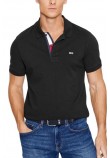 TOMMY JEANS SLIM PLACKET POLO T-SHIRT ΜΠΛΟΥΖΑ ΑΝΔΡΙΚΗ BLACK