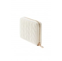 GUESS CHERYL SLG MEDIUM ZIP AROUND ΠΟΡΤΟΦΟΛΙ ΓΥΝΑΙΚΕΙΟ OFF WHITE