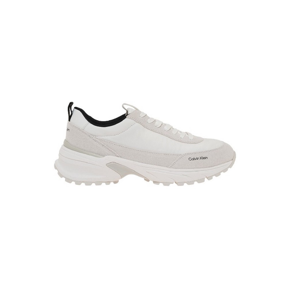 CALVIN KLEIN HIKE RUNNER CASUAL NY SU ΠΑΠΟΥΤΣΙ ΑΝΔΡΙΚΟ BRIGHT WHITE
