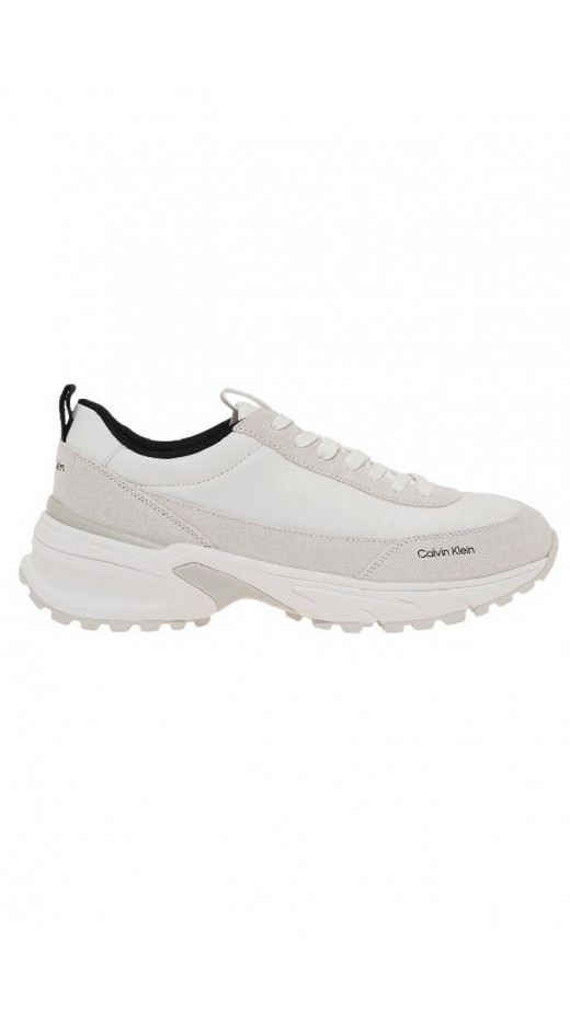 CALVIN KLEIN HIKE RUNNER CASUAL NY SU ΠΑΠΟΥΤΣΙ ΑΝΔΡΙΚΟ BRIGHT WHITE
