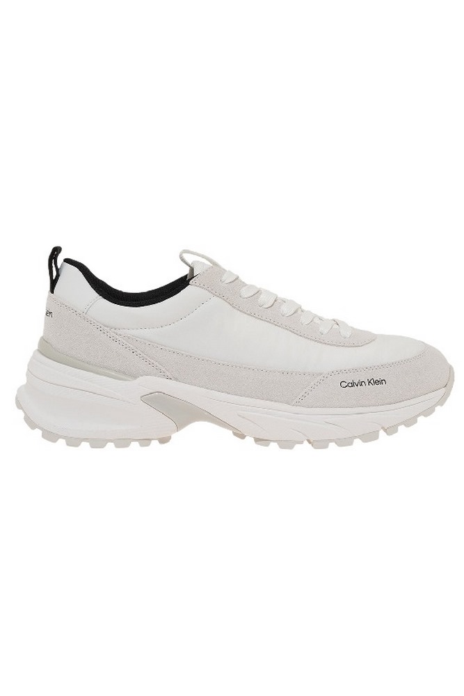 CALVIN KLEIN HIKE RUNNER CASUAL NY SU ΠΑΠΟΥΤΣΙ ΑΝΔΡΙΚΟ BRIGHT WHITE