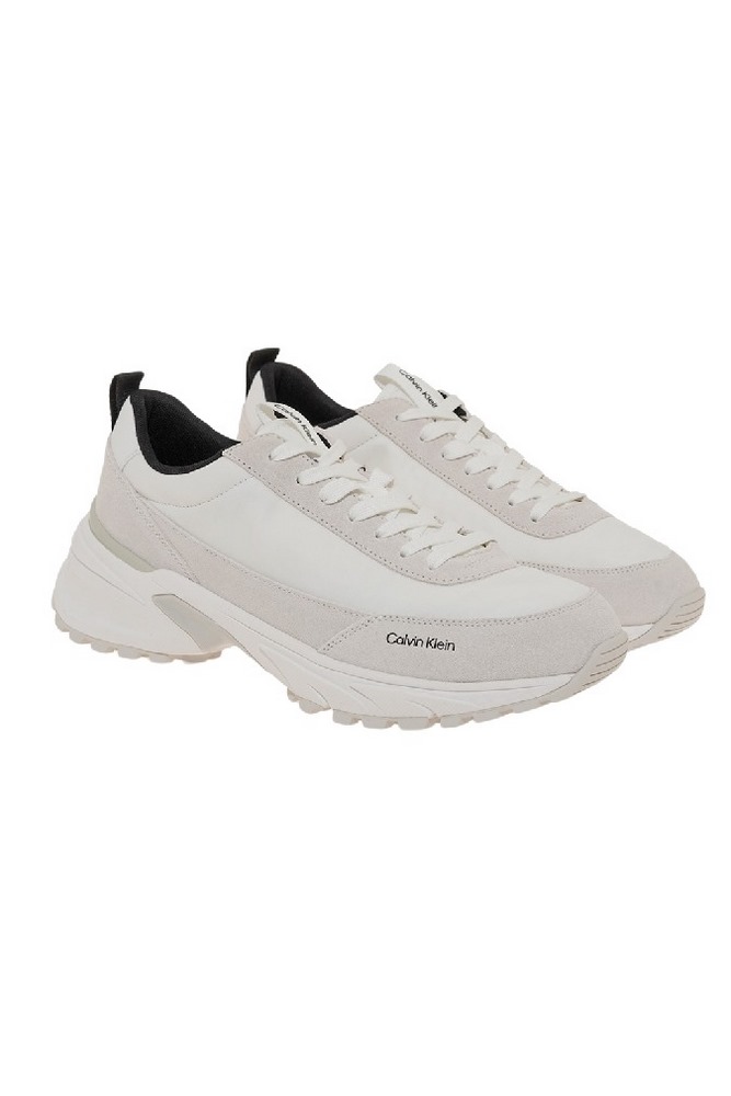 CALVIN KLEIN HIKE RUNNER CASUAL NY SU ΠΑΠΟΥΤΣΙ ΑΝΔΡΙΚΟ BRIGHT WHITE
