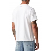 CALVIN KLEIN JEANS 20S CALVIN RSRT CURSIVE GRAPH T-SHIRT ΜΠΛΟΥΖΑ ΑΝΔΡΙΚΗ BRIGHT WHITE
