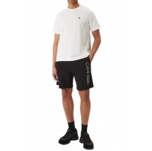 CALVIN KLEIN EU 350TERRY GRAPHIC SHORT ΒΕΡΜΟΥΔΑ ΑΝΔΡΙΚΗ BLACK