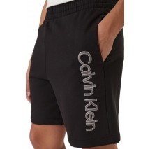 CALVIN KLEIN EU 350TERRY GRAPHIC SHORT ΒΕΡΜΟΥΔΑ ΑΝΔΡΙΚΗ BLACK