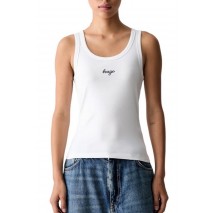 HUGO BOSS DAMATANK B JERSEY ΤΟΠ ΜΠΛΟΥΖΑ ΓΥΝΑΙΚΕΙΑ WHITE