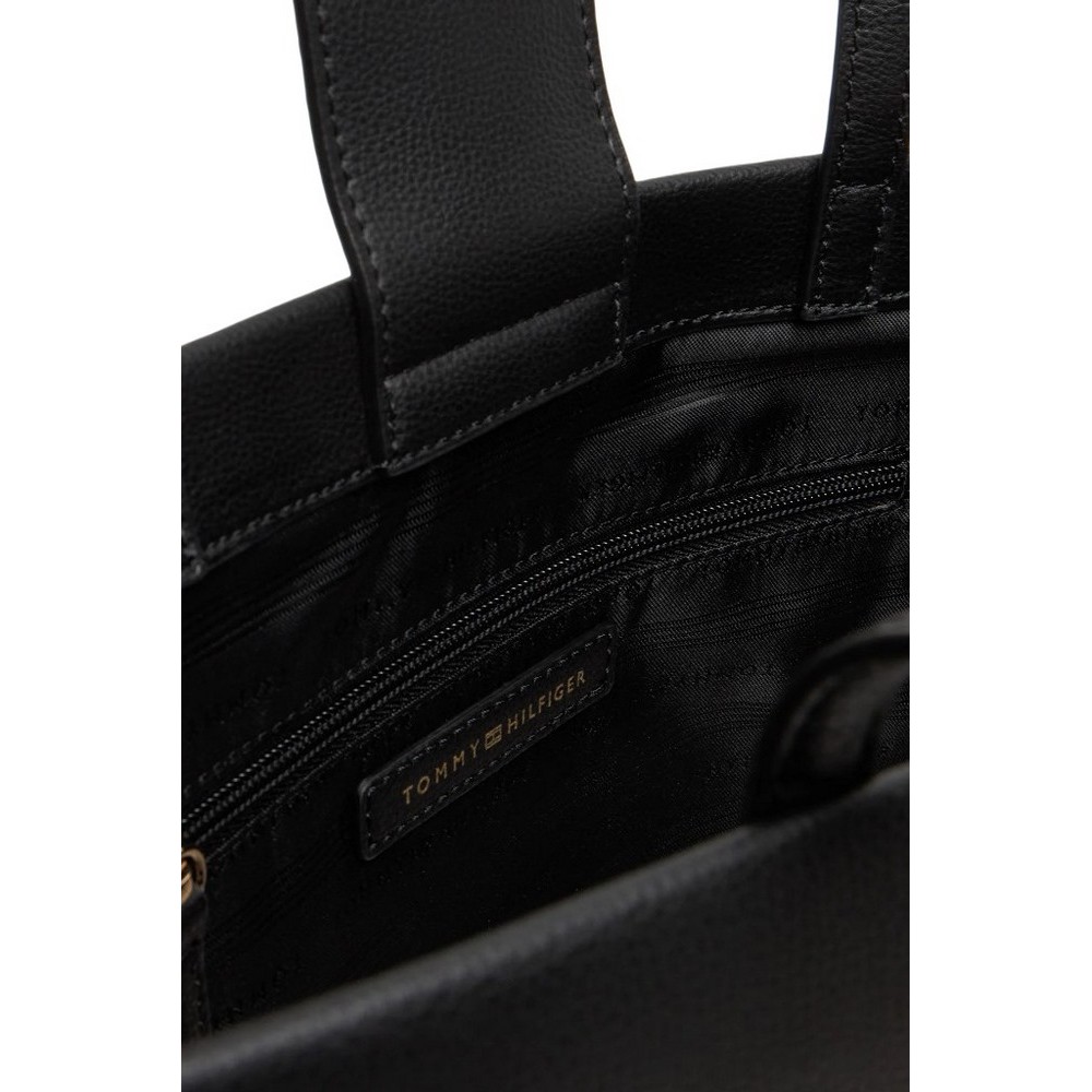 TOMMY HILFIGER MODERN TOTE ΤΣΑΝΤΑ ΓΥΝΑΙΚΕΙΑ BLACK