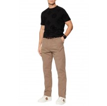 GUESS SS BSC GUESS PEONY PRINT TEE T-SHIRT ΜΠΛΟΥΖΑ ΑΝΔΡΙΚΗ BLACK