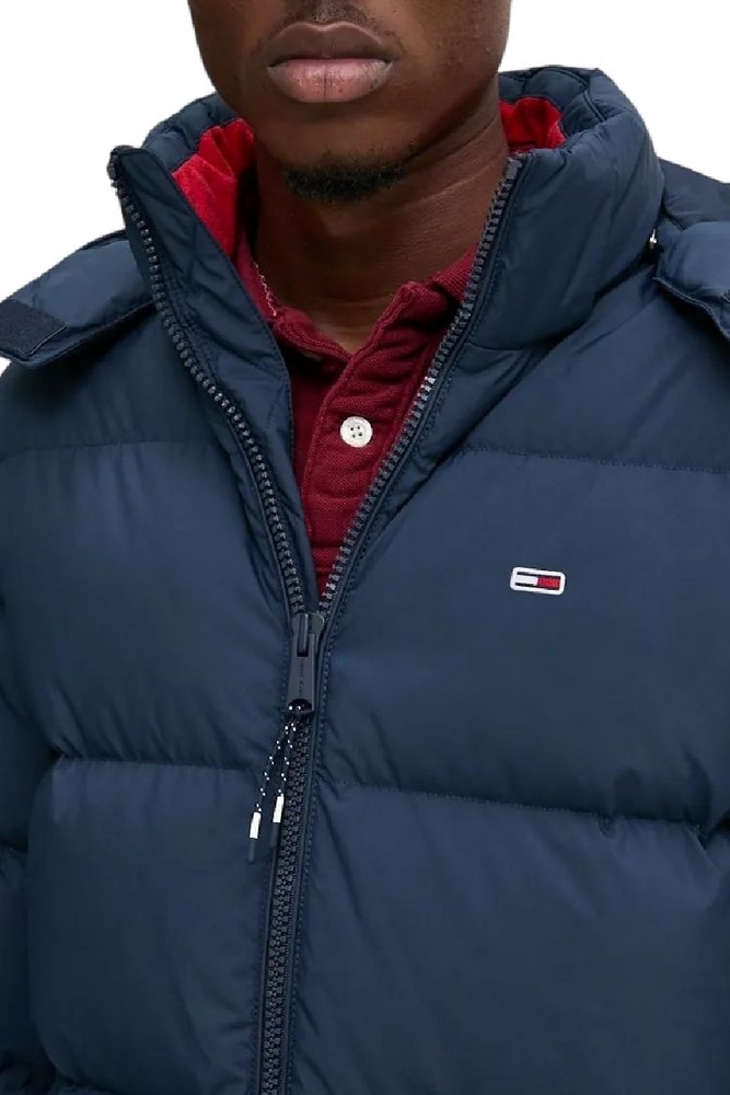 TOMMY JEANS ESSENTIAL DOWN PARKA ΜΠΟΥΦΑΝ ΑΝΔΡΙΚΟ NAVY