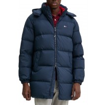 TOMMY JEANS ESSENTIAL DOWN PARKA ΜΠΟΥΦΑΝ ΑΝΔΡΙΚΟ NAVY