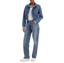 CALVIN KLEIN JEANS CROPPED 90S DENIM JACKET INDIGO ΜΠΟΥΦΑΝ ΓΥΝΑΙΚΕΙΟ INDIGO