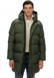SUPERDRY D2 SDSW HOODED SPORTS PUFFER MID JKT ΜΠΟΥΦΑΝ ΑΝΔΡΙΚΟ GREEN