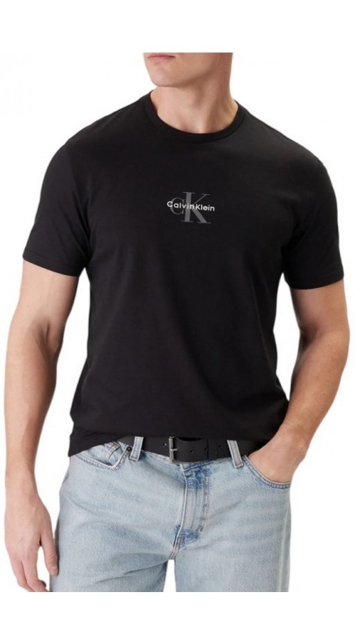 CALVIN KLEIN JEANS 30S MICRO MONOLOGO GRAPHIC T-SHIRT ΜΠΛΟΥΖΑ ΑΝΔΡΙΚΗ BLACK