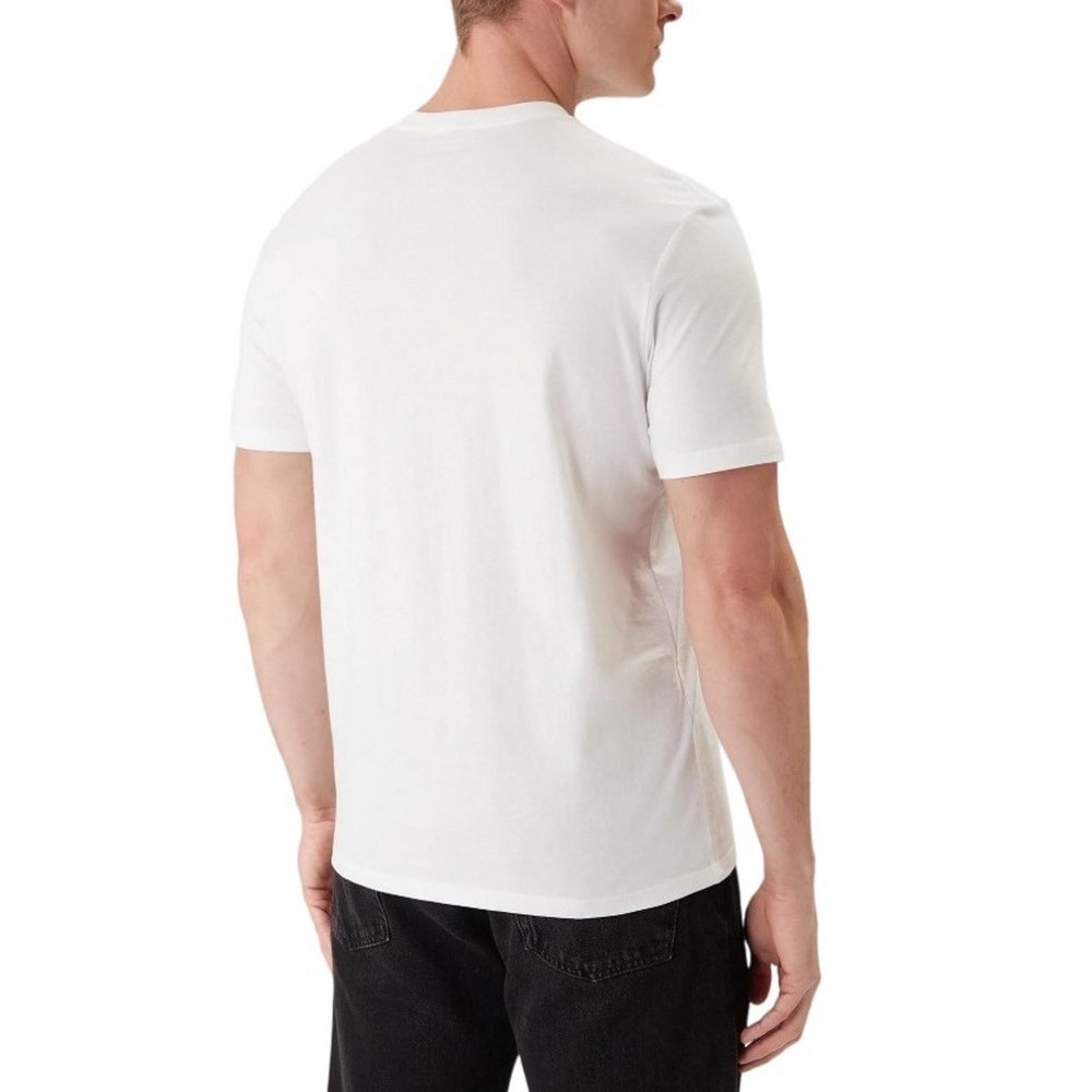 CALVIN KLEIN JEANS 30S MICRO MONOLOGO GRAPHIC T-SHIRT ΜΠΛΟΥΖΑ ΑΝΔΡΙΚΗ WHITE