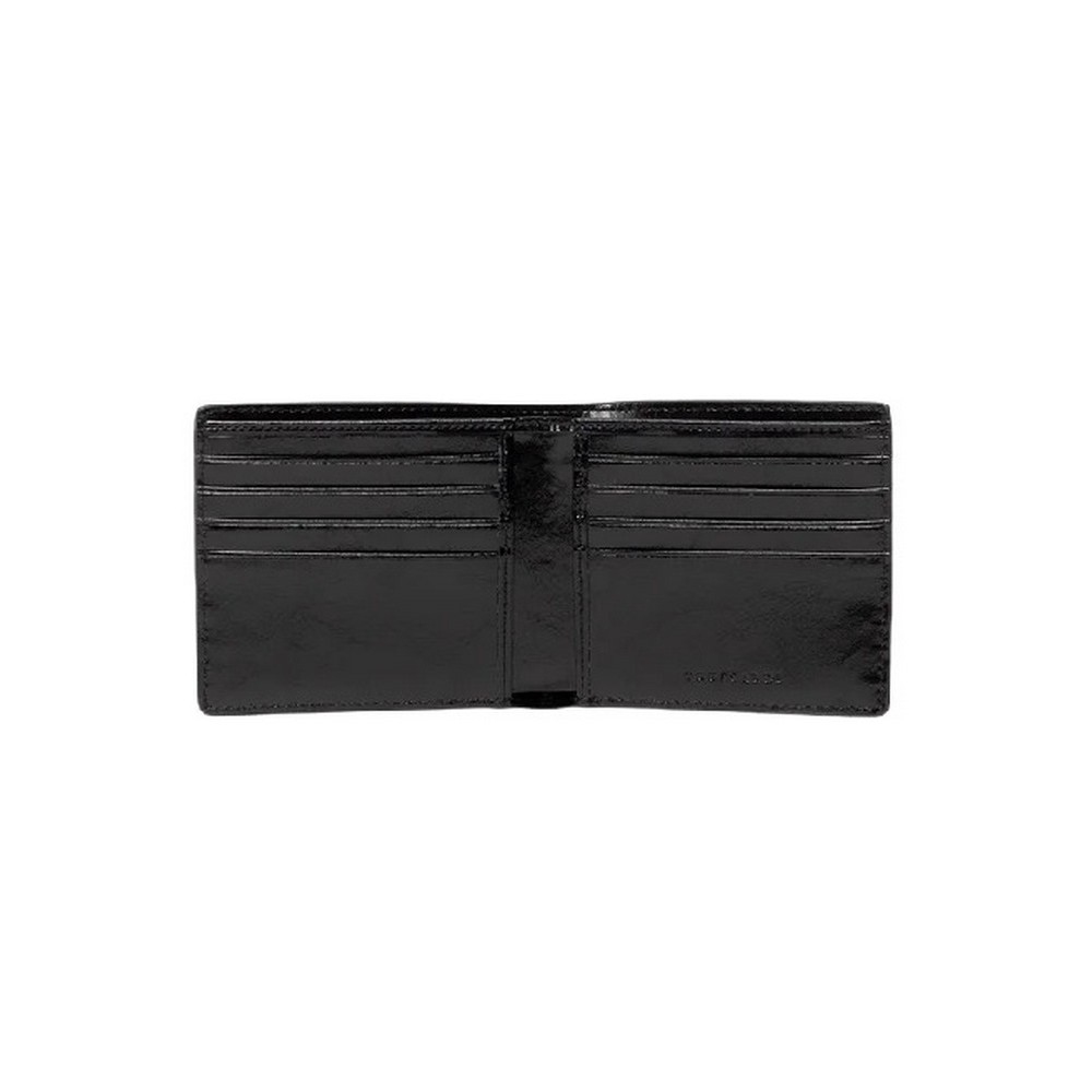 ΑΞΕΣΟΥΑΡ ΠΟΡΤΟΦΟΛΙ HOLDER CRACKLE ΑΝΔΡΙΚΟ TRUSSARDI BLACK